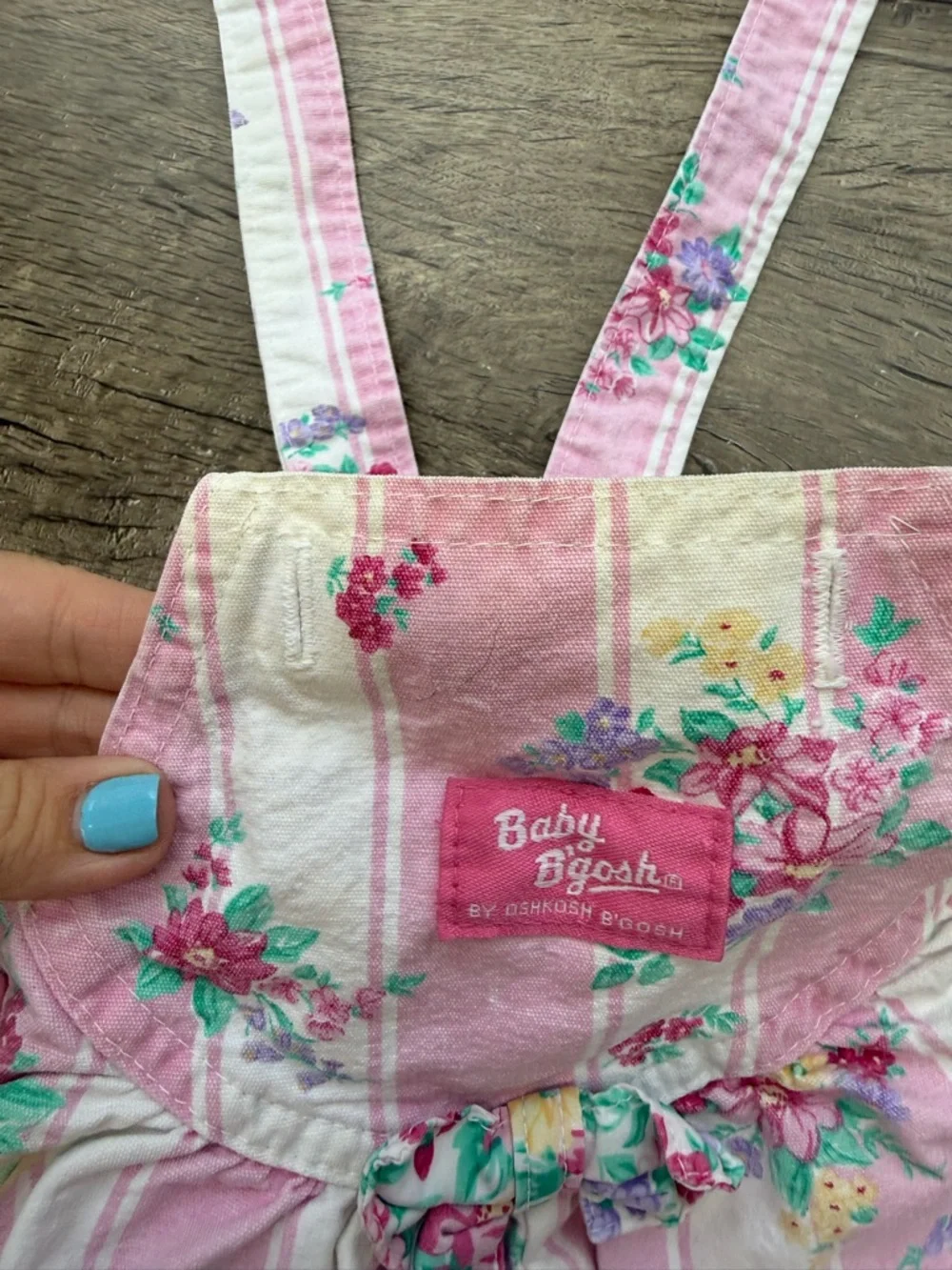 Vintage‎ Oshkosh B’gosh Floral bubble romper size 3-6 months